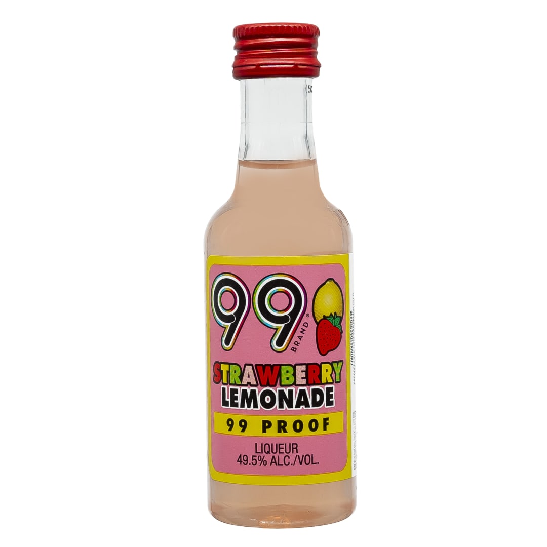 99 Brand Strawberry Lemonade Liqueur 50ml 99 Proof