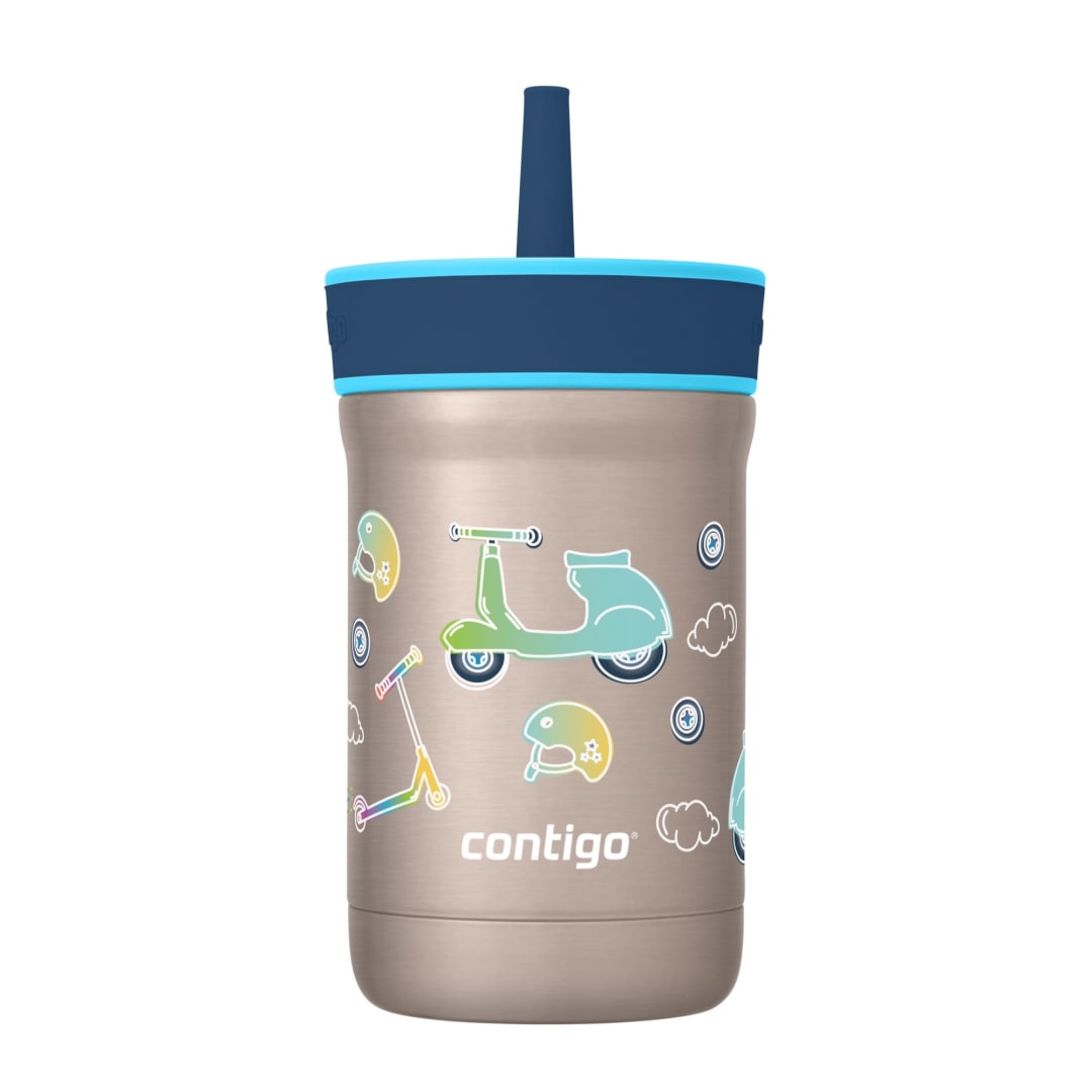 Contigo® Kids’ Leighton Straw Tumbler with Spill-Proof Lid, 12oz.