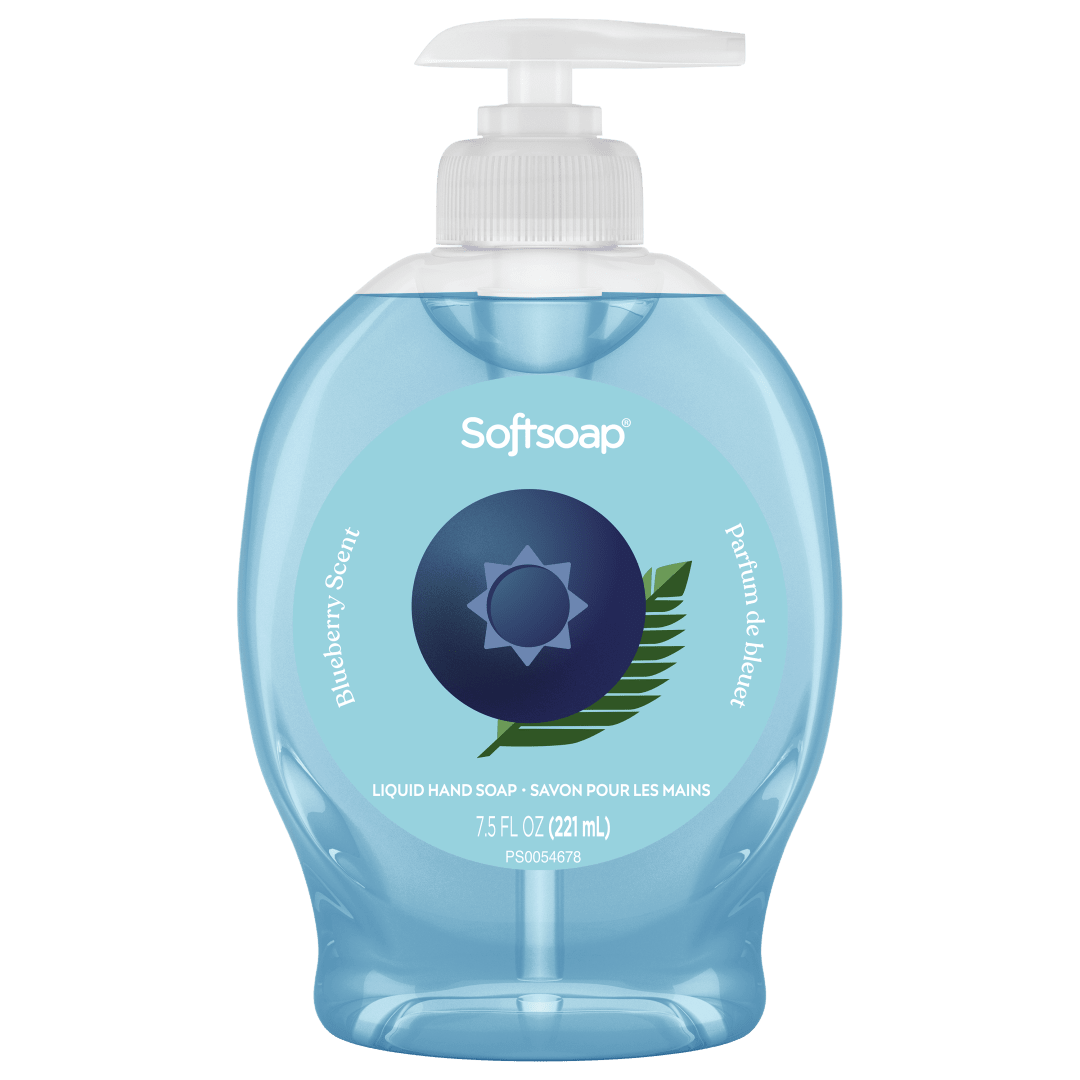 Softsoap Limited Edition Blueberry Liquid Hand Soap, 7.5 oz Pump Bottle