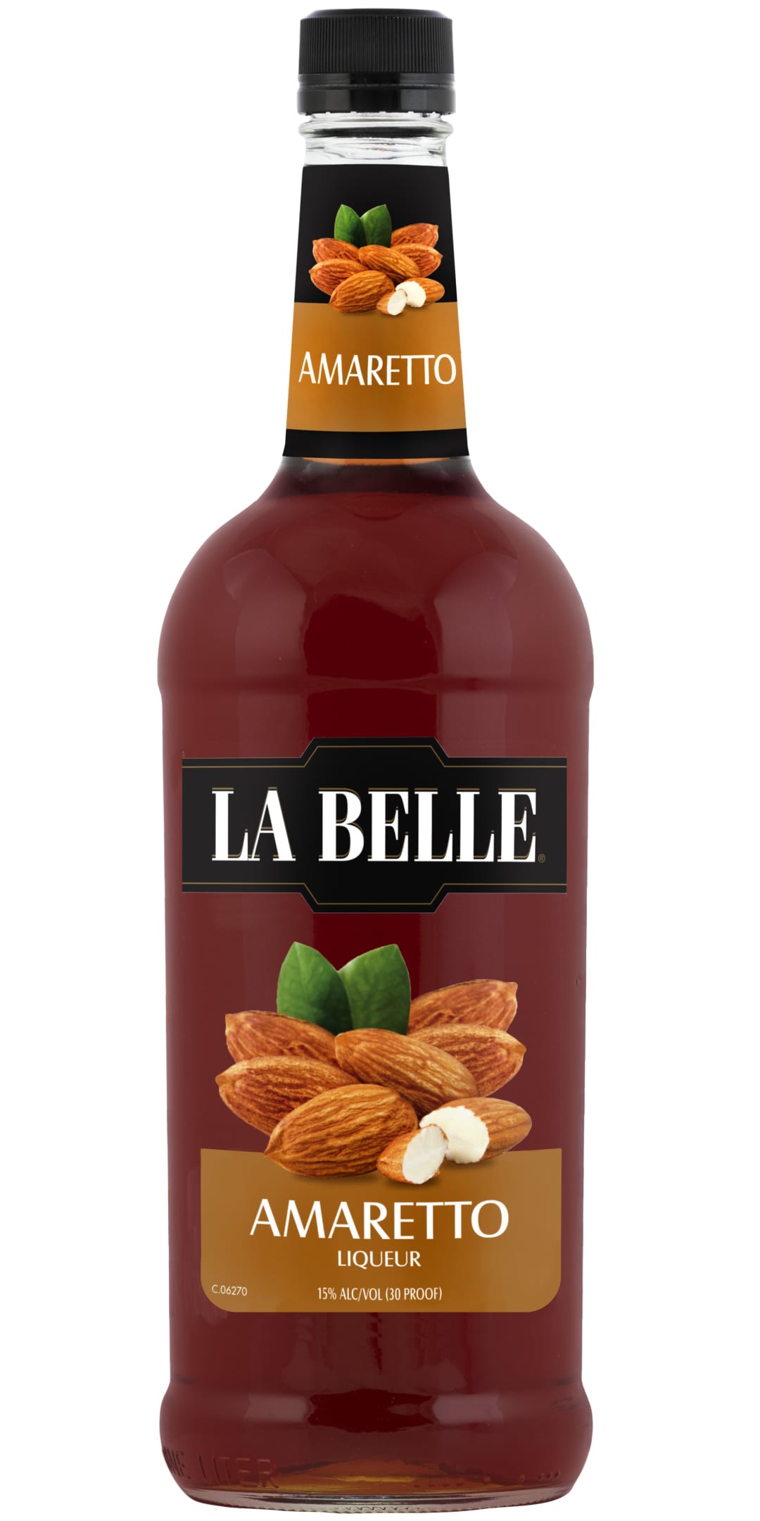 La Belle Amaretto Liqueur 1l 30 Proof