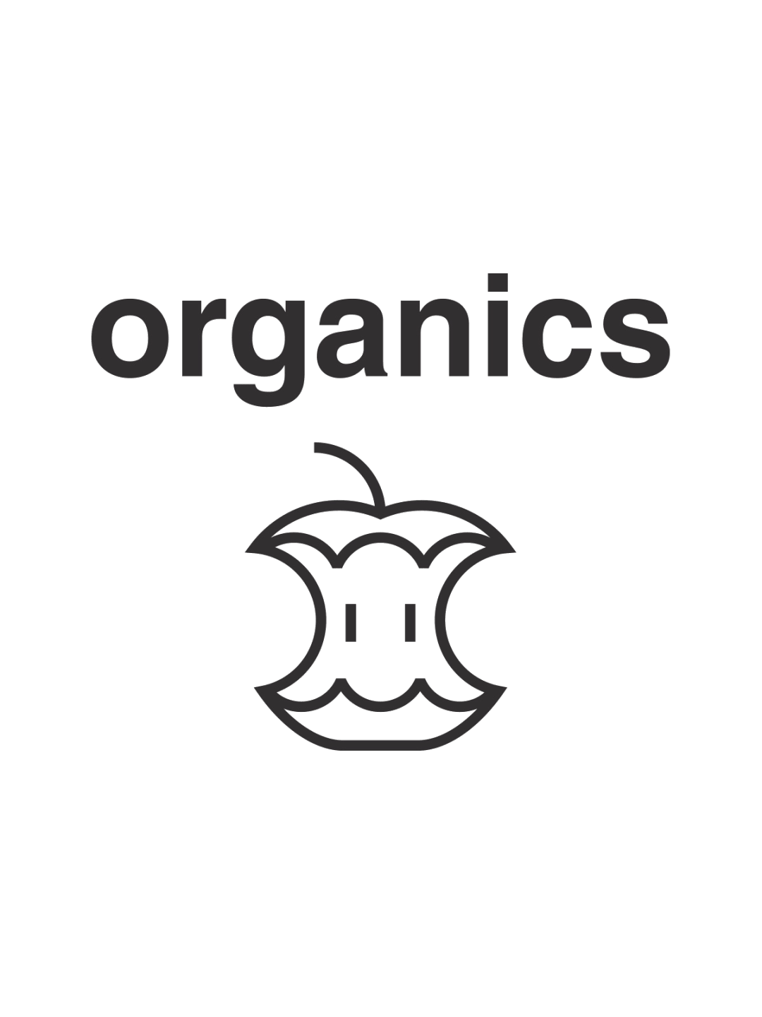  VANTAGE - Label - Organics - Black