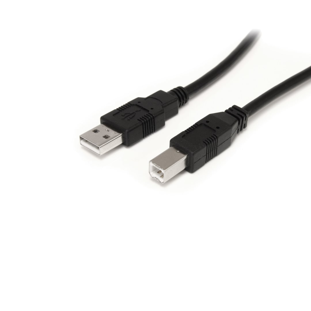 30 ft USB 2 0 A to B Cable M M