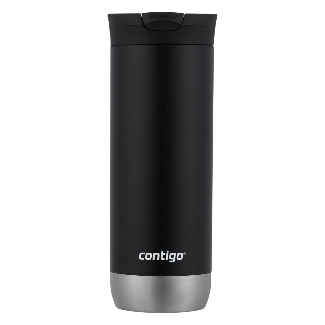 Contigo® Huron 2.0 SNAPSEAL™ Insulated Travel Tumbler, Licorice, 16 oz (473 mL)