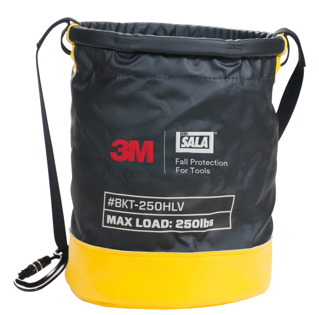 3M™ DBI-SALA® Aletler için Düşüş Koruması, Emniyet Kovası, 113 kg Nominal Yük Kapasiteli, Cırtlı, Vinil, 1500140