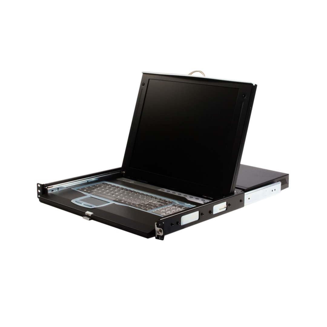 17 inch Rackmount LCD Console with 16 Port IP KVM