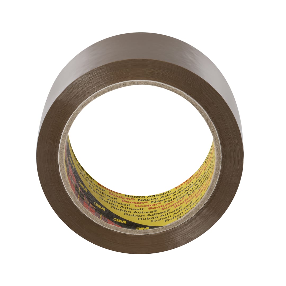 Scotch® Hochleistungs-Verpackungsklebeband 3739, Braun, 75 mm x 990 m, 0.056 mm