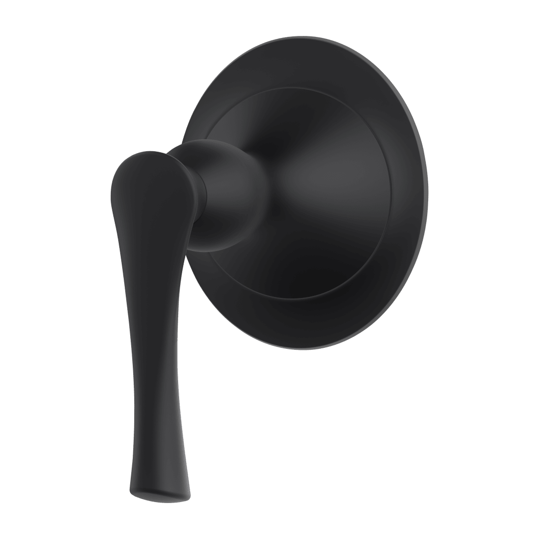 Rhen Diverter Trim in Matte Black