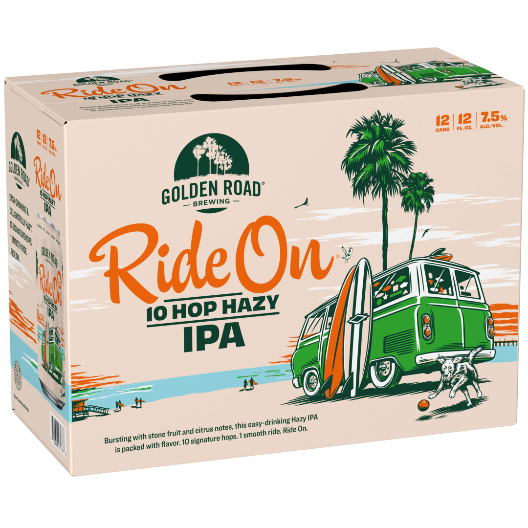 Golden Road  Brewing 10 Hop Hazy IPA 12 Pack 12 fl. oz. Cans