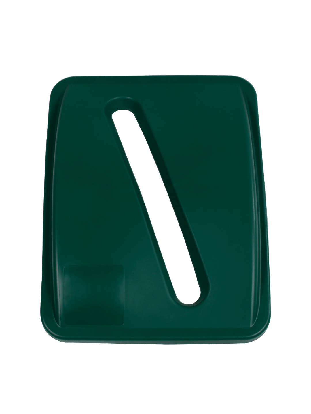  WASTE WATCHER - Single - Lid - Xl - Slot - Dark Green