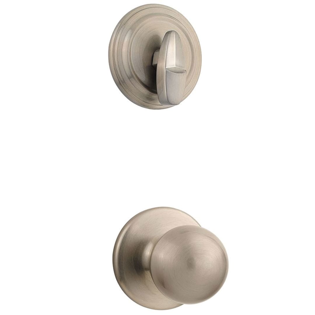 978 Single Cylinder Interior Pack w/Polo Keyed Entry Knob for Montara Handlesets in Satin Nickel