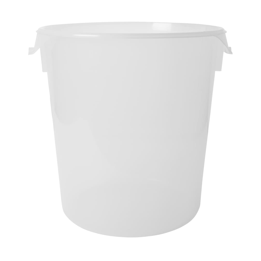 Round Storage Container 22 QT Clear