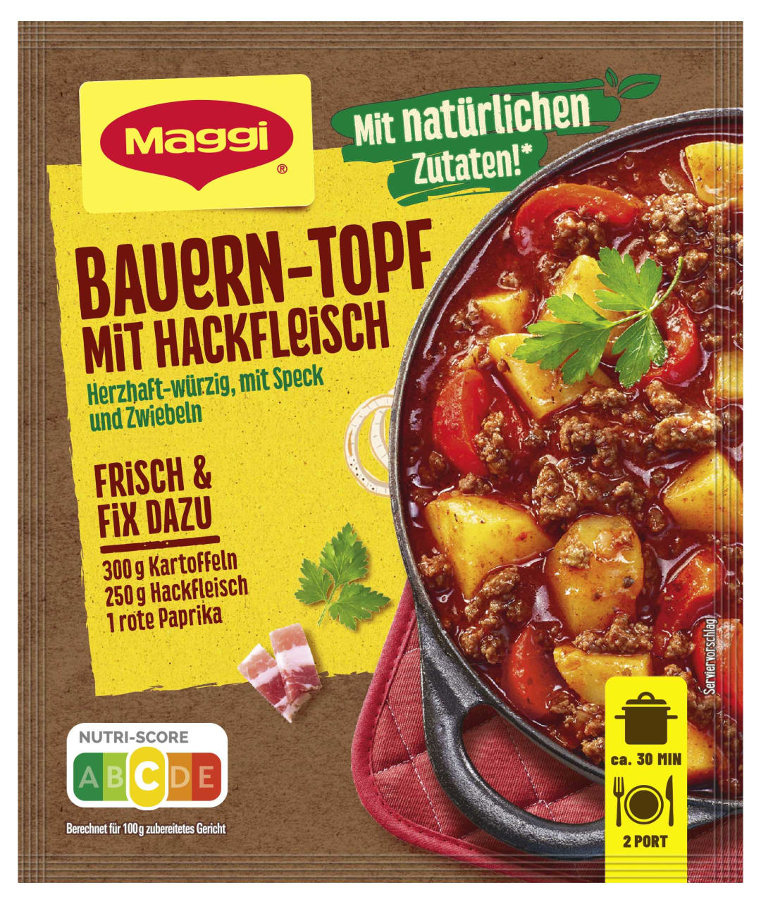MAGGI FIX Bauerntopf mit Hackfleisch 39g
