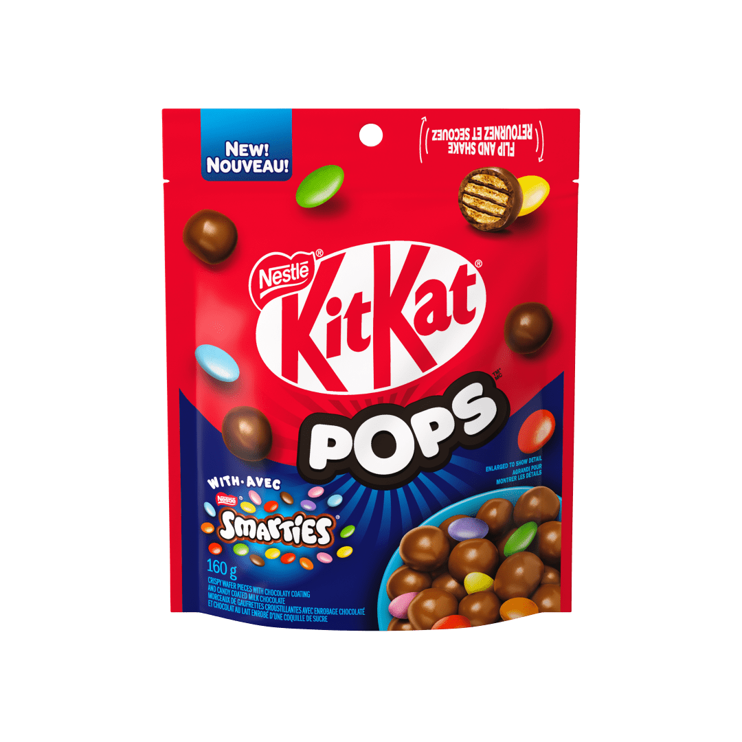 KitKat Pops Mixes Smarties 14x160g CA