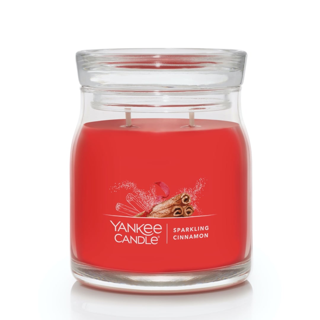 Yankee Candle® Sparkling Cinnamon Signature Medium Jar Candle
