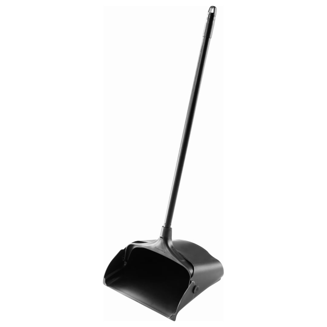 Rubbermaid Commercial Products Executive Series™ Lobby Pro® Dust Pan with Long Handle, Black