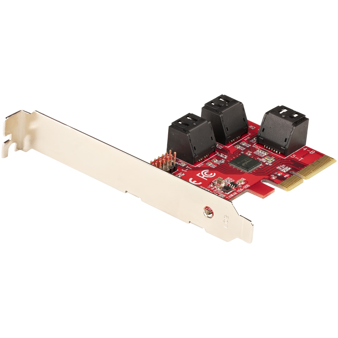 6 Port SATA 6Gbps PCIe Controller Card