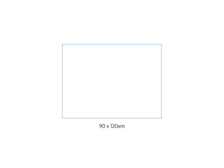 SureSafe Transparent Plastic Drape, Transparent, 90 x 120cm, Sterile