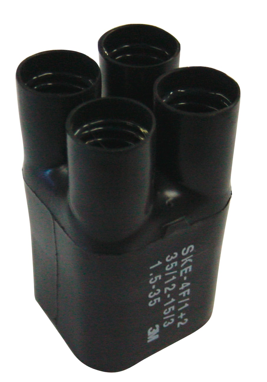 3M™ Heat Shrink Cable Breakout Boot, SKE 4F/1+2, 4-way breakout, 4-35 mm², 80 EA/Case