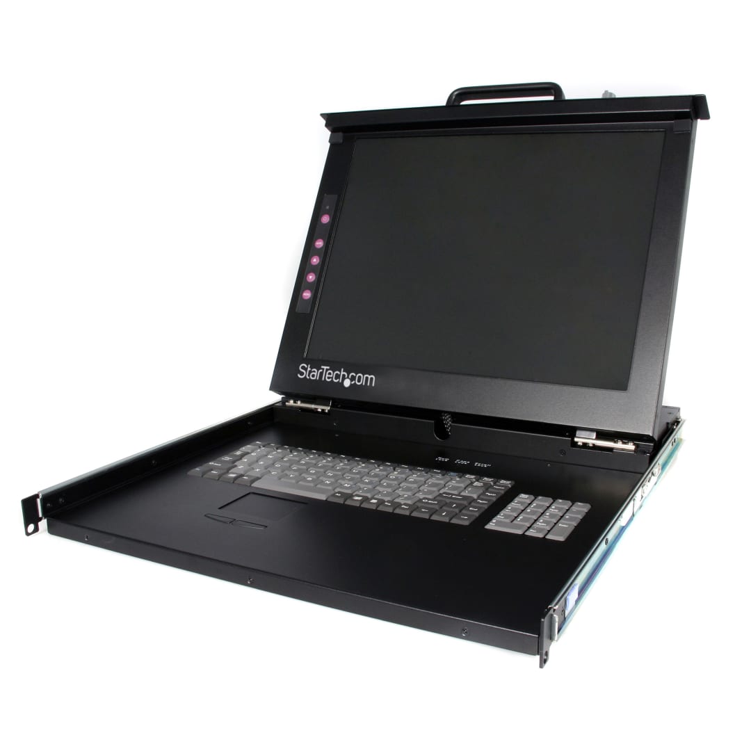 19 Inch Folding LCD Rack Console