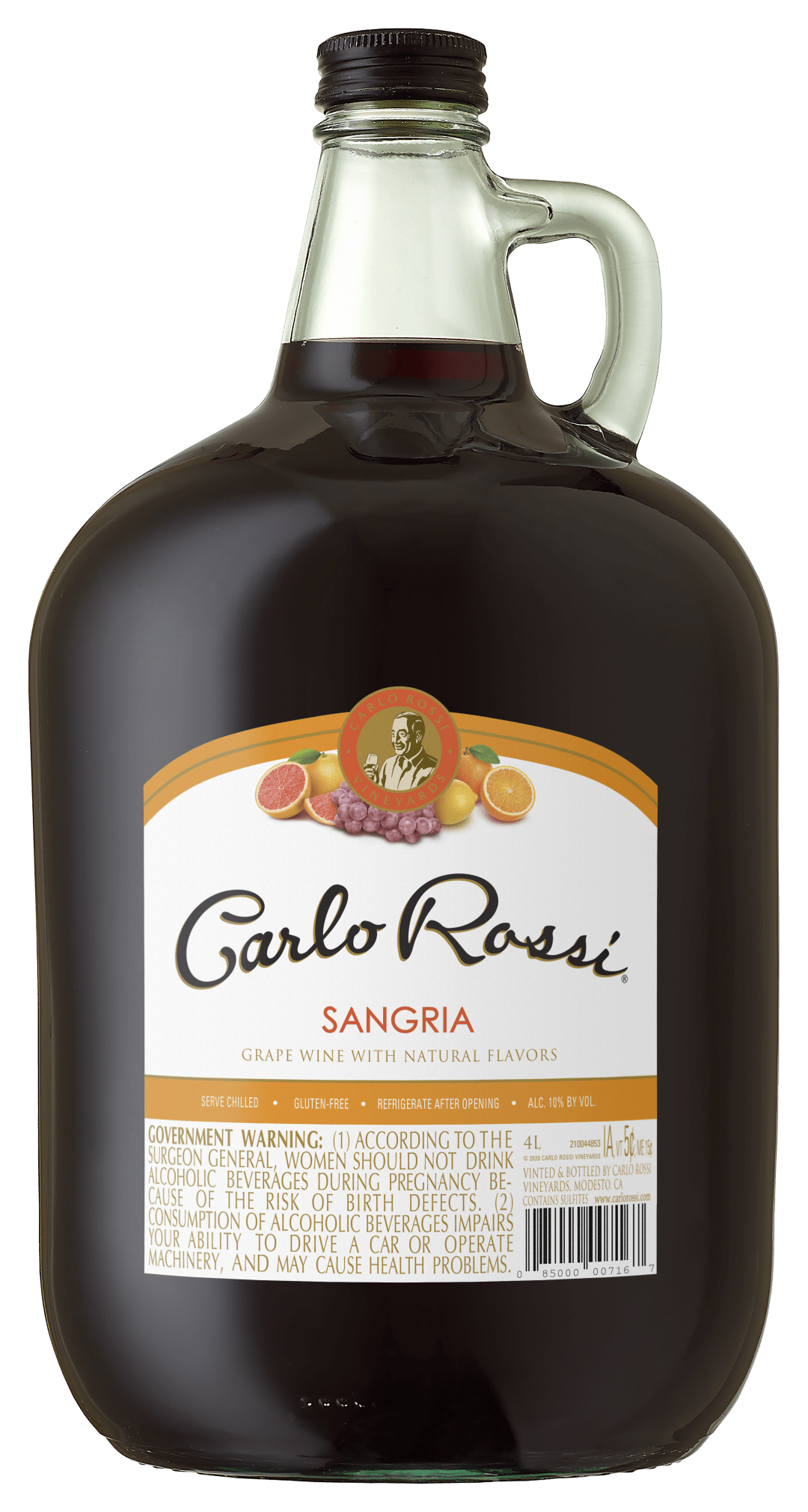 Carlo Rossi Sangria Red Wine 4L