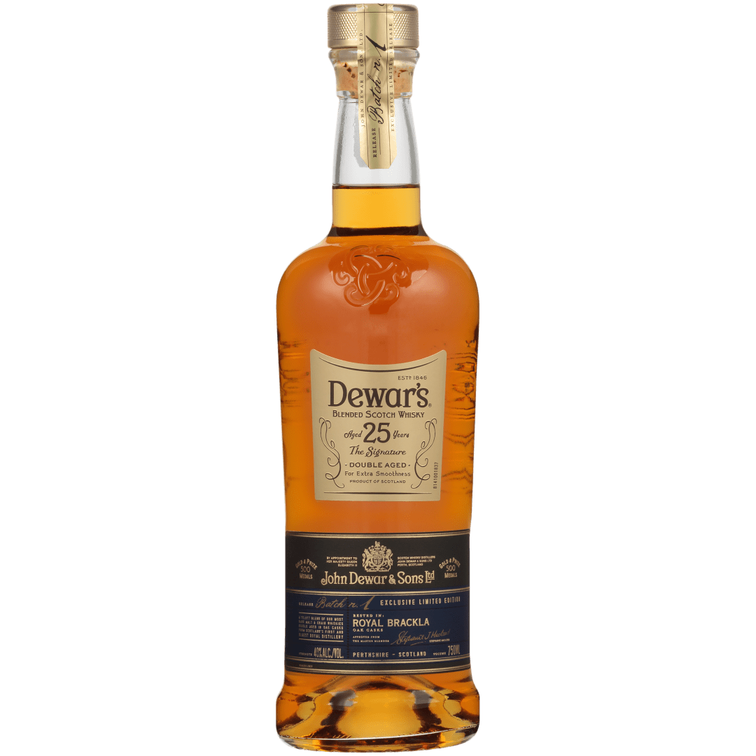 Dewar’S The Signature 25 Year Old Blended Scotch Whisky 40% 750mL