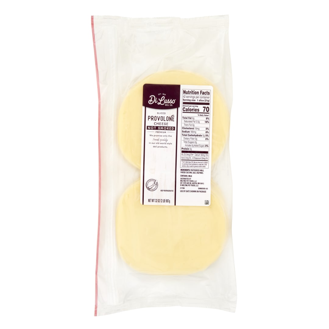 DI LUSSO Wisconsin Provolone Cheese Sliced