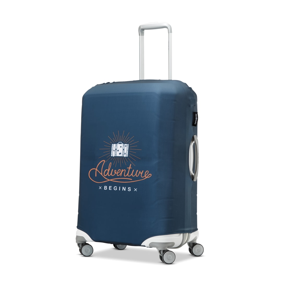 Organization Acc Prnt Luggage Cover M T - Adventure Begins