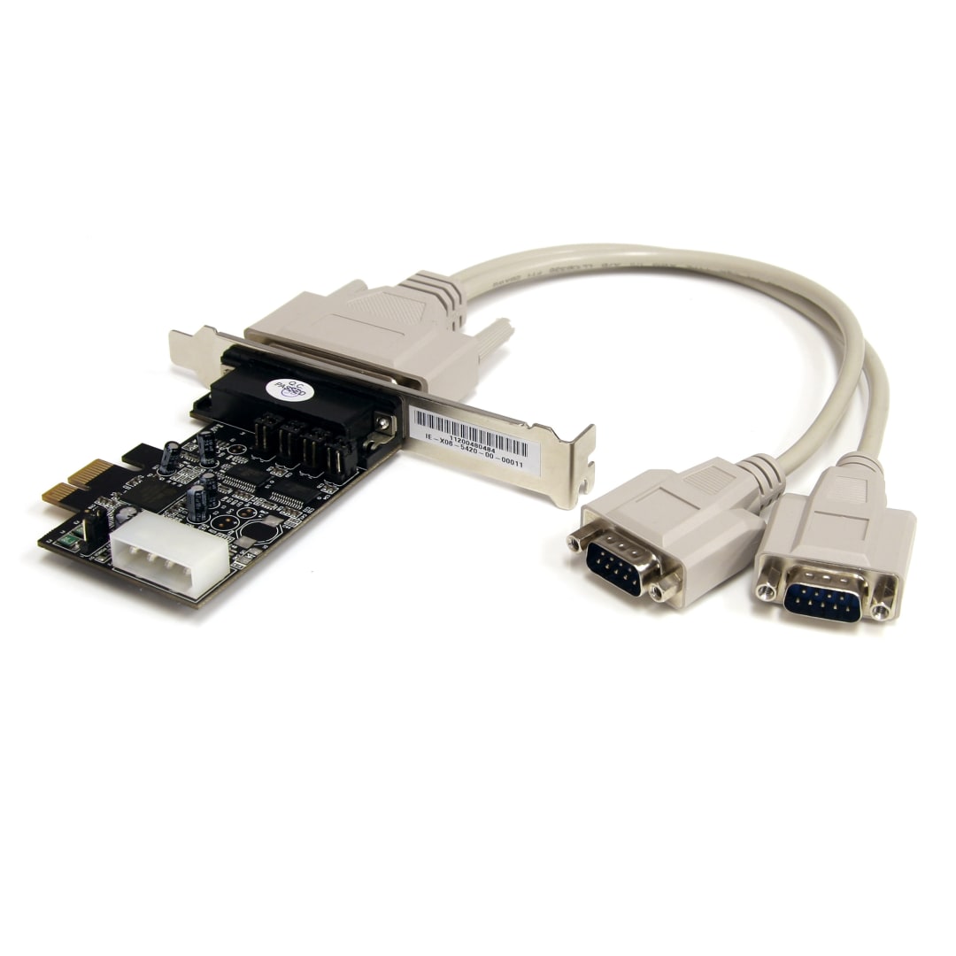 2 Port Serial PCI Express Card with Power Output