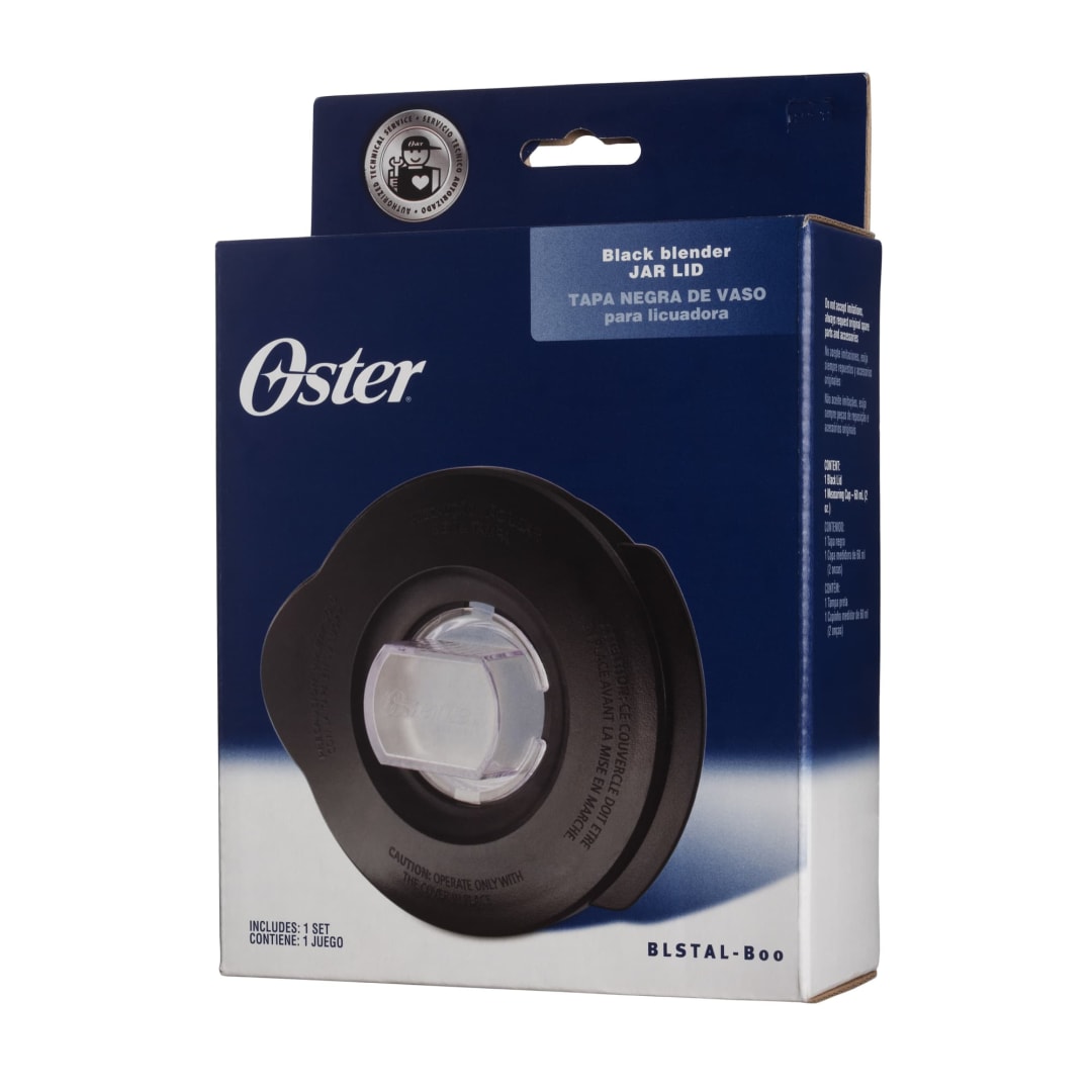 Tapa negra para vaso de licuadora Oster® con tapón de llenado