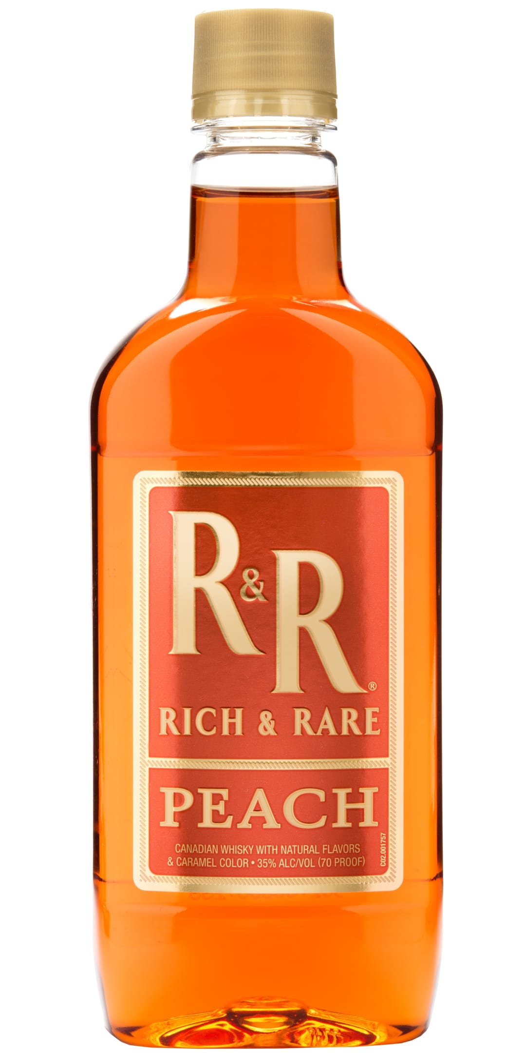 Rich And Rare Peach Whisky 750ml 70 Proof