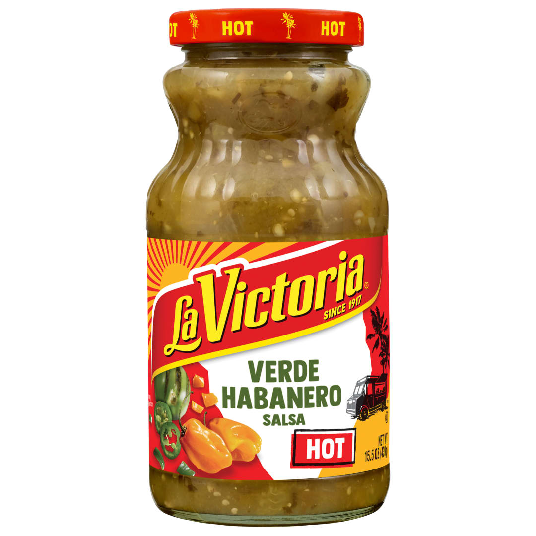 LA VICTORIA Verde Habanero Salsa Hot 15.5oz