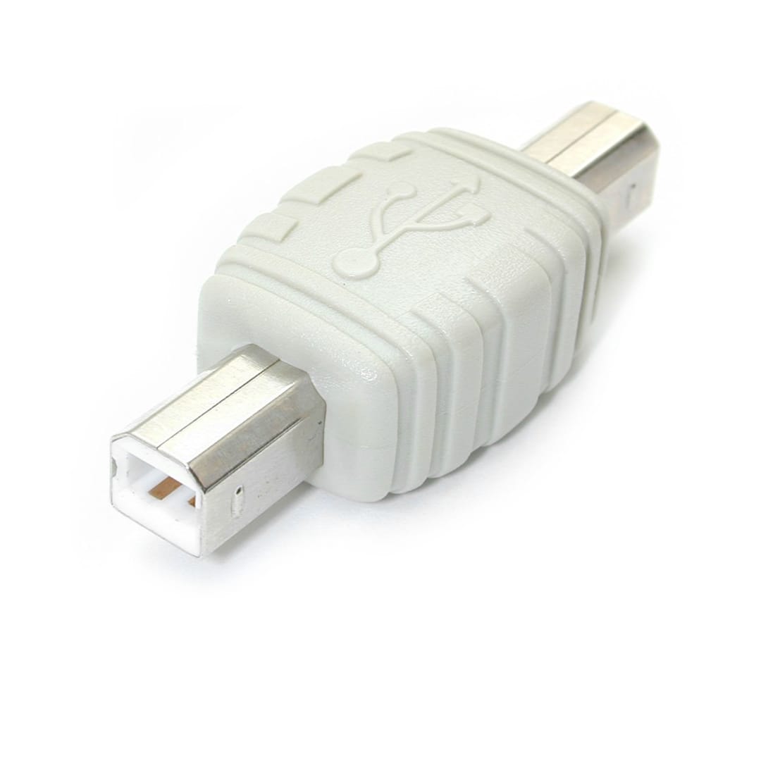 USB Gender Changer B-B Male-Male