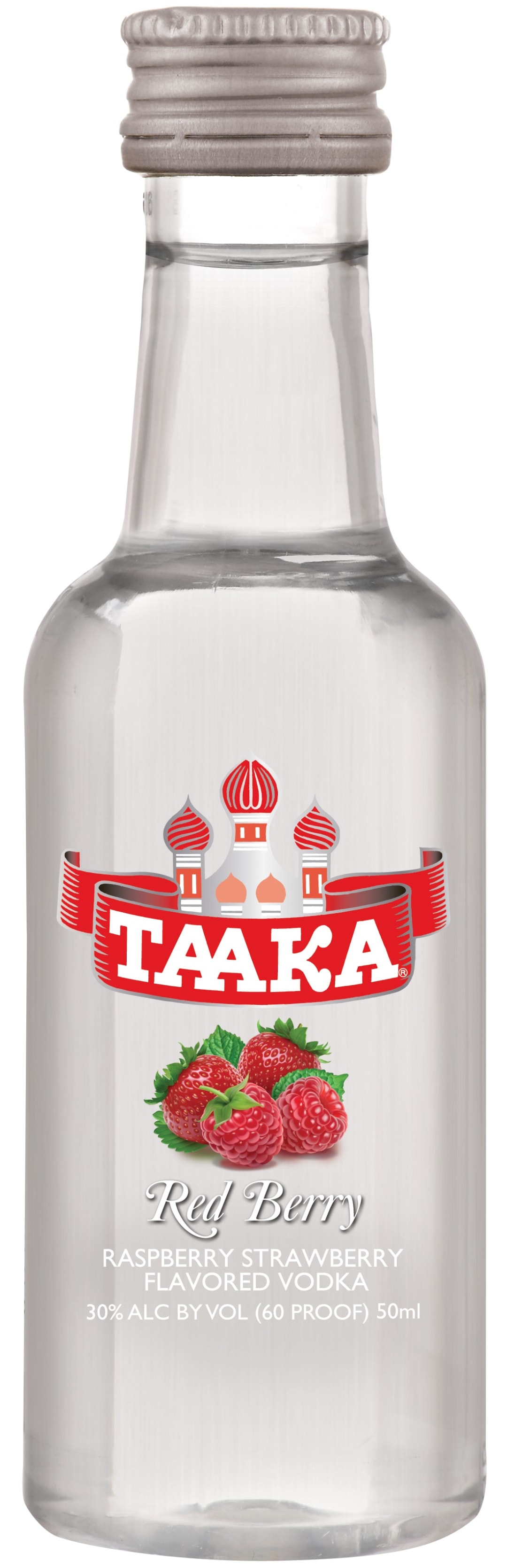 Taaka Red Berry Vodka 50ml 60 Proof