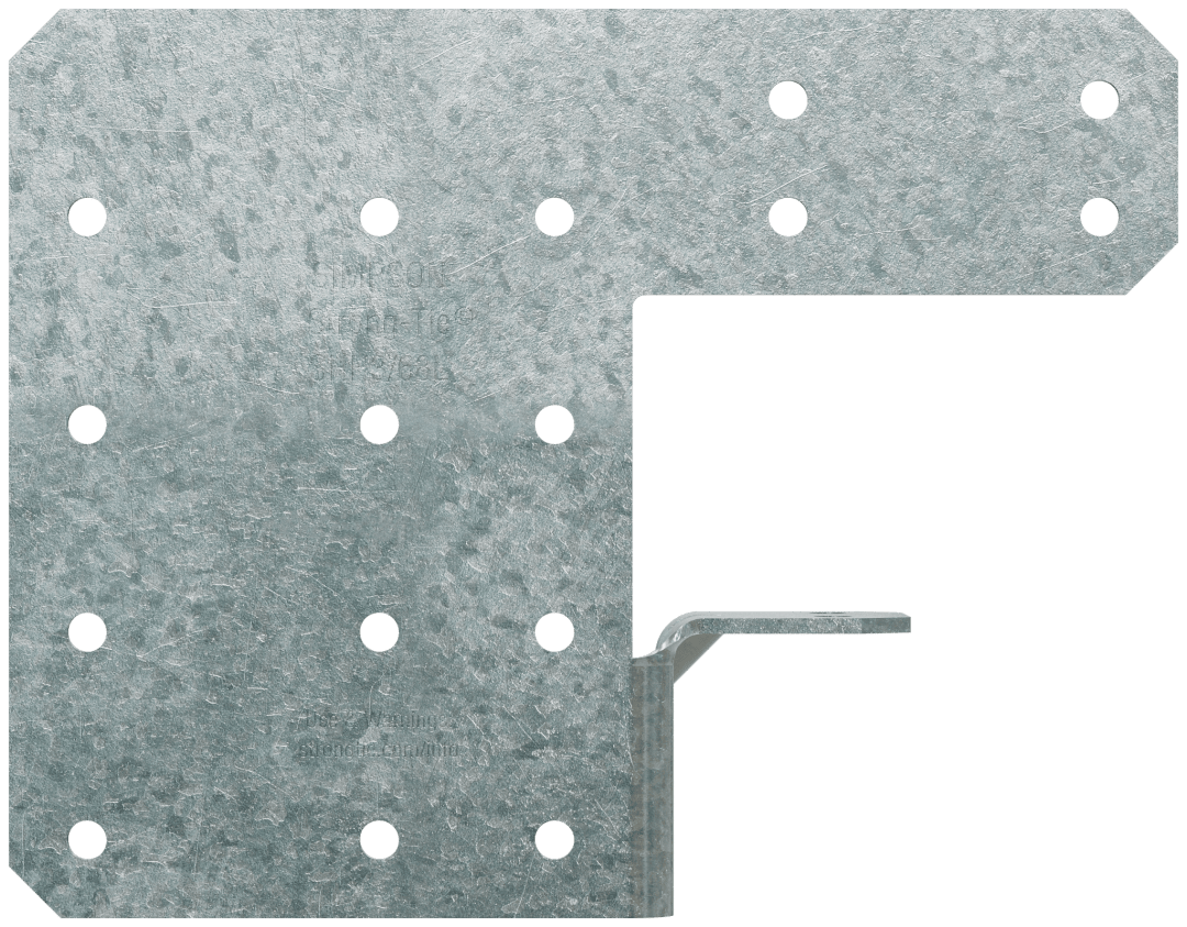 Simpson Strong-Tie SHH3/68-KT24 SHH 4-3/8 in. x 5-5/8 in. 68-mil Galvanized Steel Header Hanger (24-Qty) (Pack of 54)