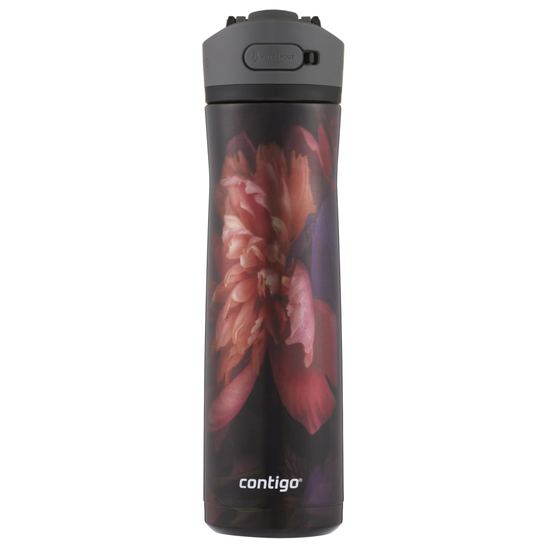 Contigo® Stainless Steel Insulated Mug with Splash-Proof Lid, 14oz., Blue Corn