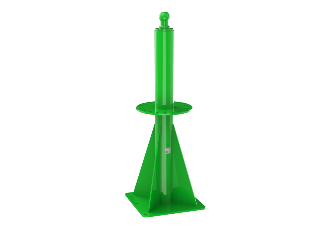 3M™ DBI-SALA® FlexiGuard™ M200 Modular Jib Permanent Floor Mounted Mast Base, One or Two Users, 8530888