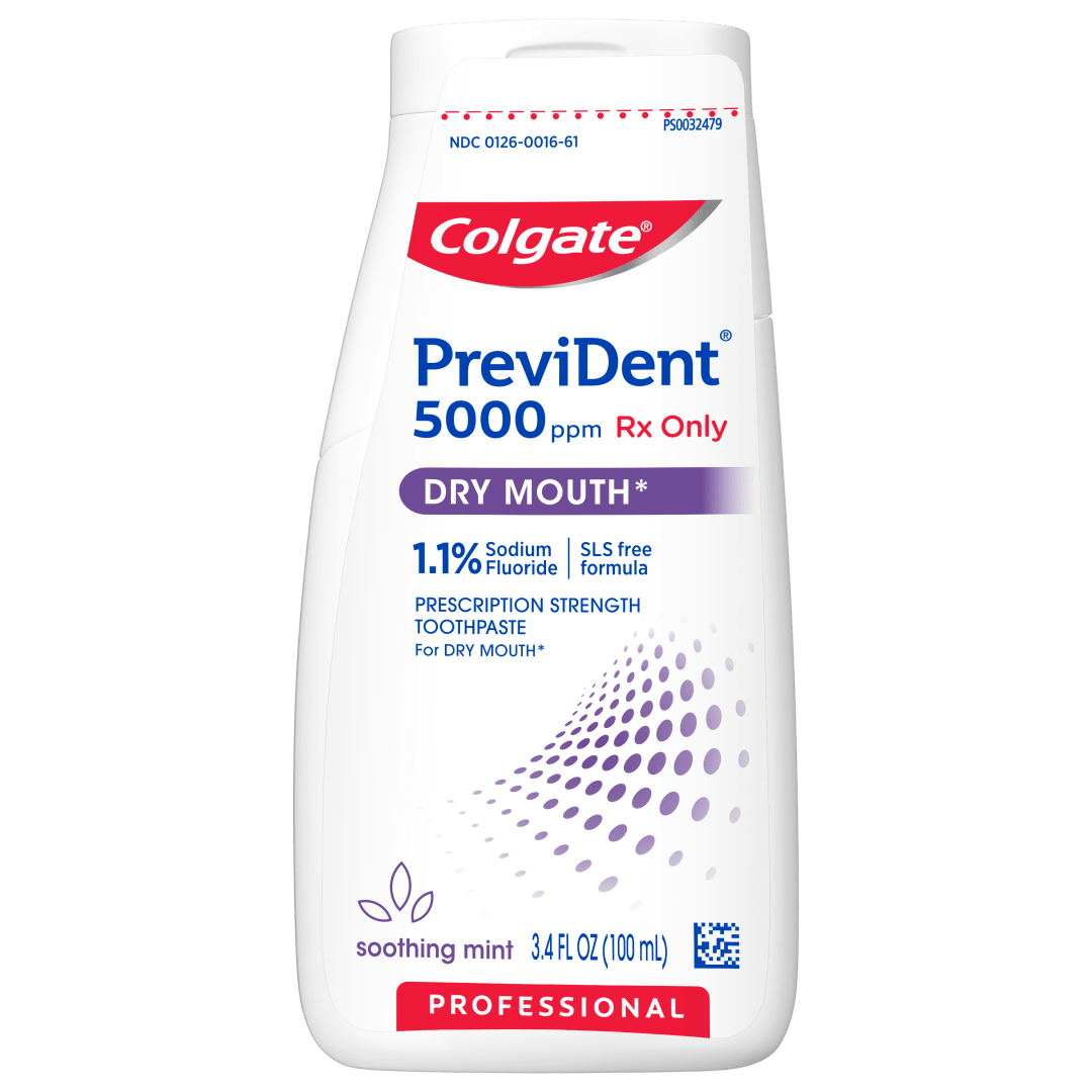 Colgate® PreviDent® 5ppm Dry Mouth Prescription Strength Toothpaste, 3.4 fl oz (Rx Only)
