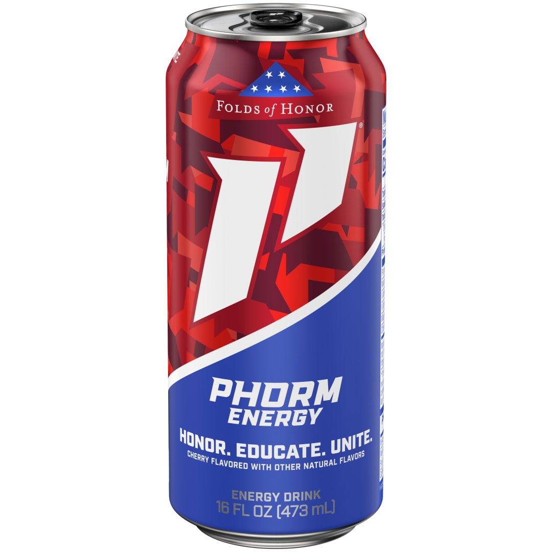 Phorm Energy Folds of Honor Energy Drink 16 fl oz Can