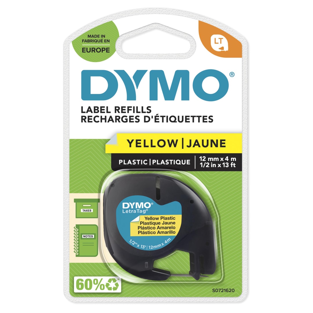DY LT BLK/YLW TAPE EU