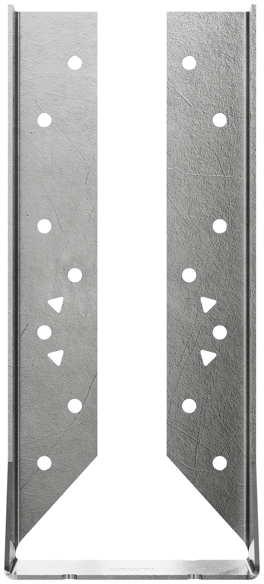 Simpson Strong-Tie HUC410SS HUC Stainless-Steel Face-Mount Concealed-Flange Joist Hanger for 4x10