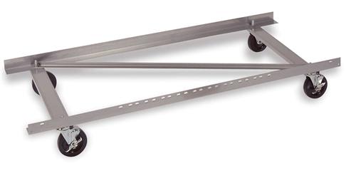 Stainless Steel Base with Swivel Castors for Regal Cages, 8' (2.44m)