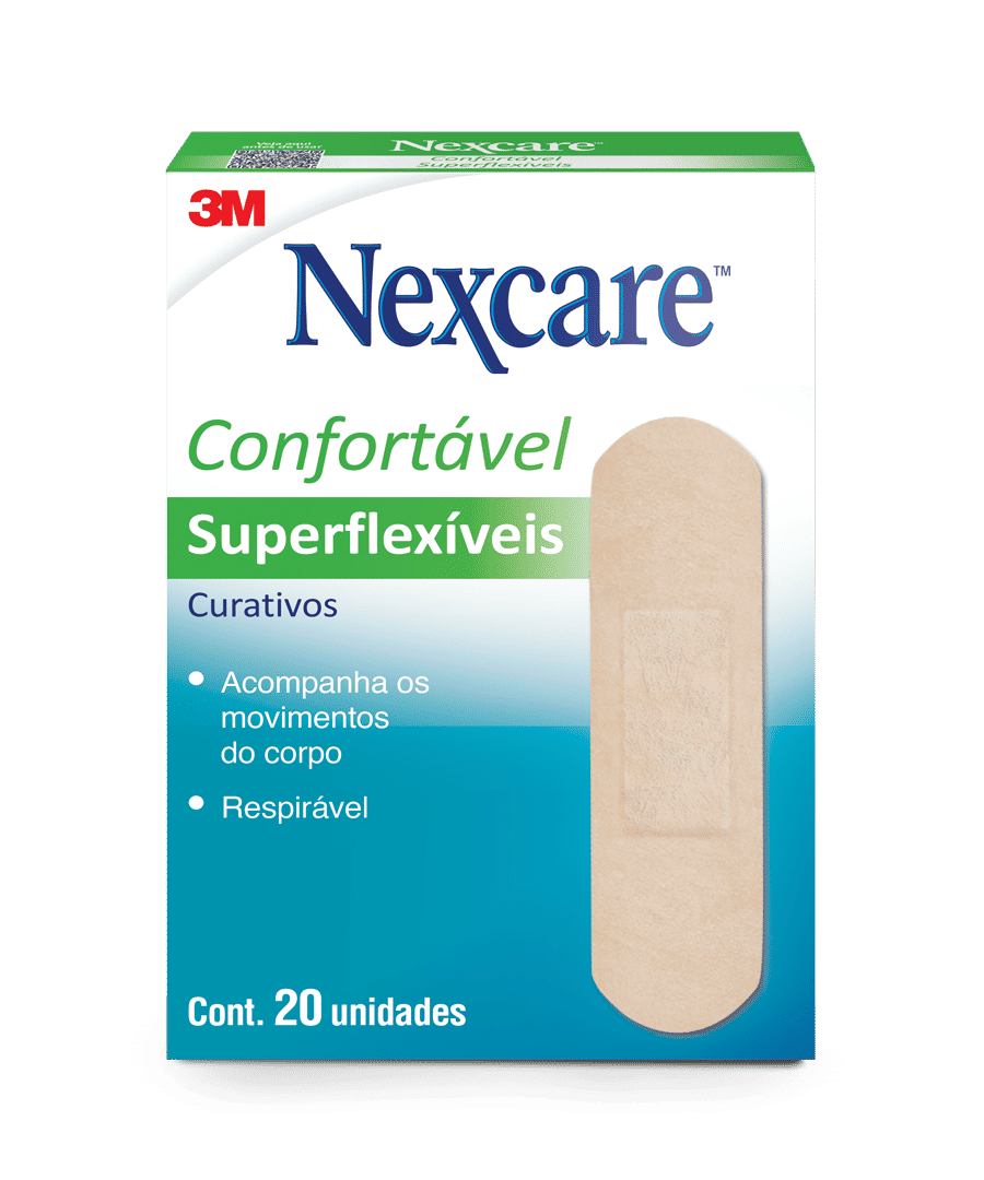 Curativos Superflexíveis Nexcare™, 20 Unidades