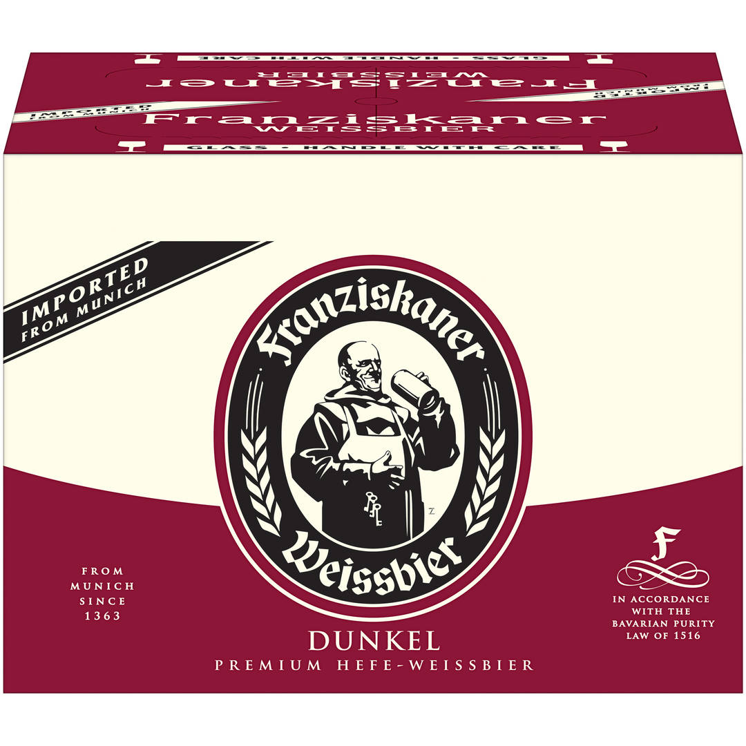 Franziskaner Hefeweisse Dunkel Dunkelweizen, 20 Pack 17 fl. oz. Bottles