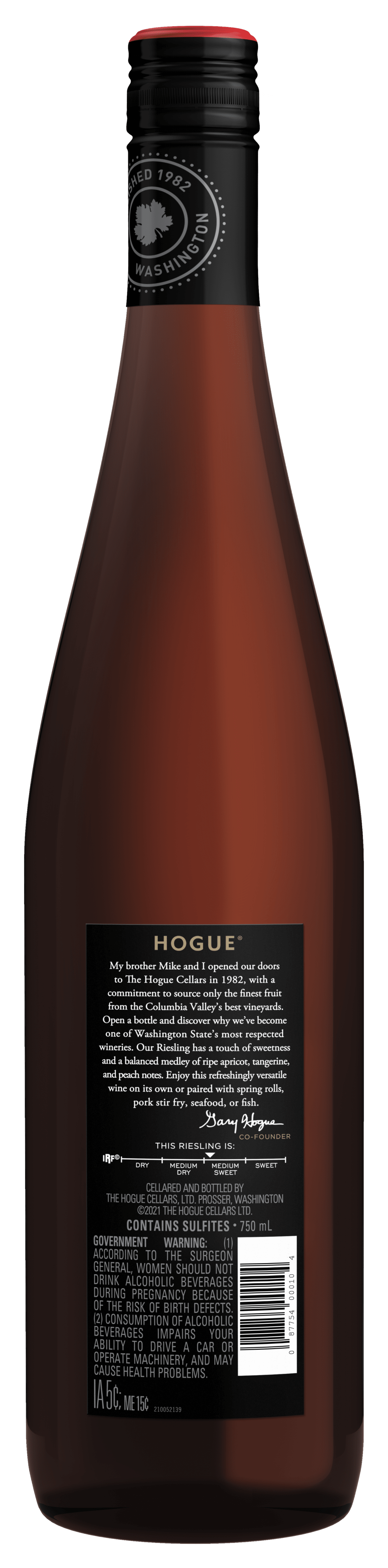 Hogue Cellars Riesling White Wine 750ml