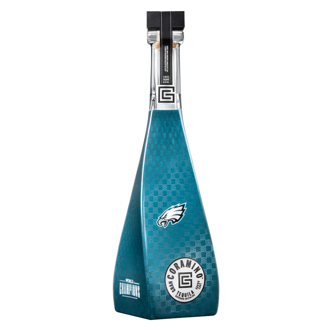 Gran Coramino Tequila Cristalino Philadelphia Eagles Limited Edition