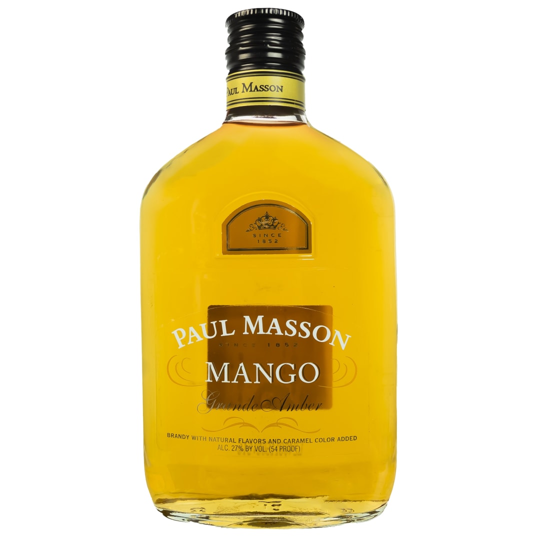 Paul Masson Mango Brandy 375ml 54 Proof