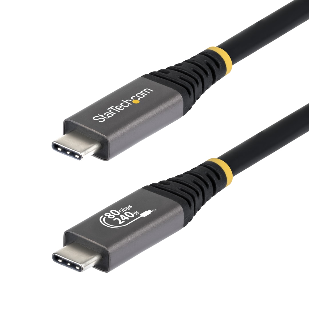 USB4 80Gbps 240W EPR Cable 3ft 1m Certified