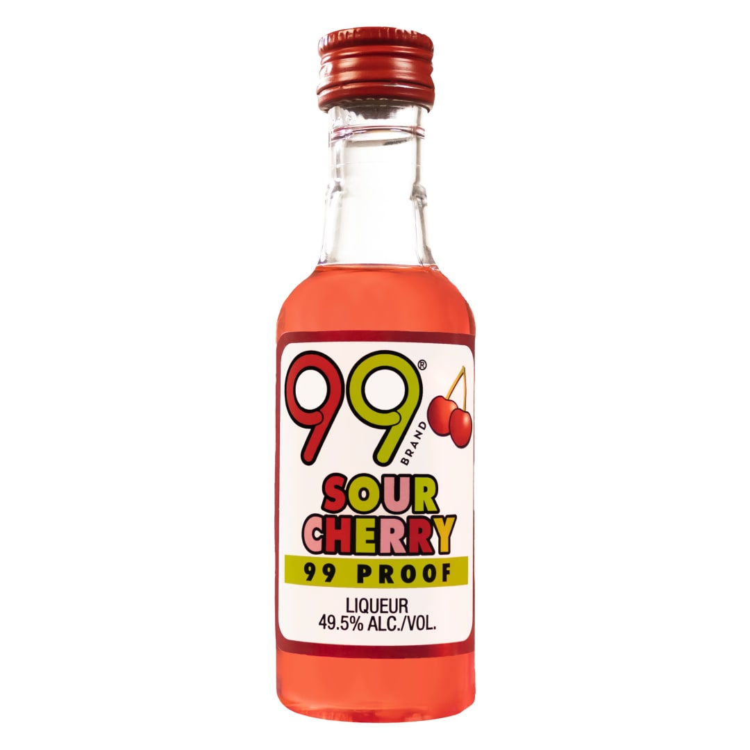 99 Sour Cherry Liqueur 50ml 99 Proof