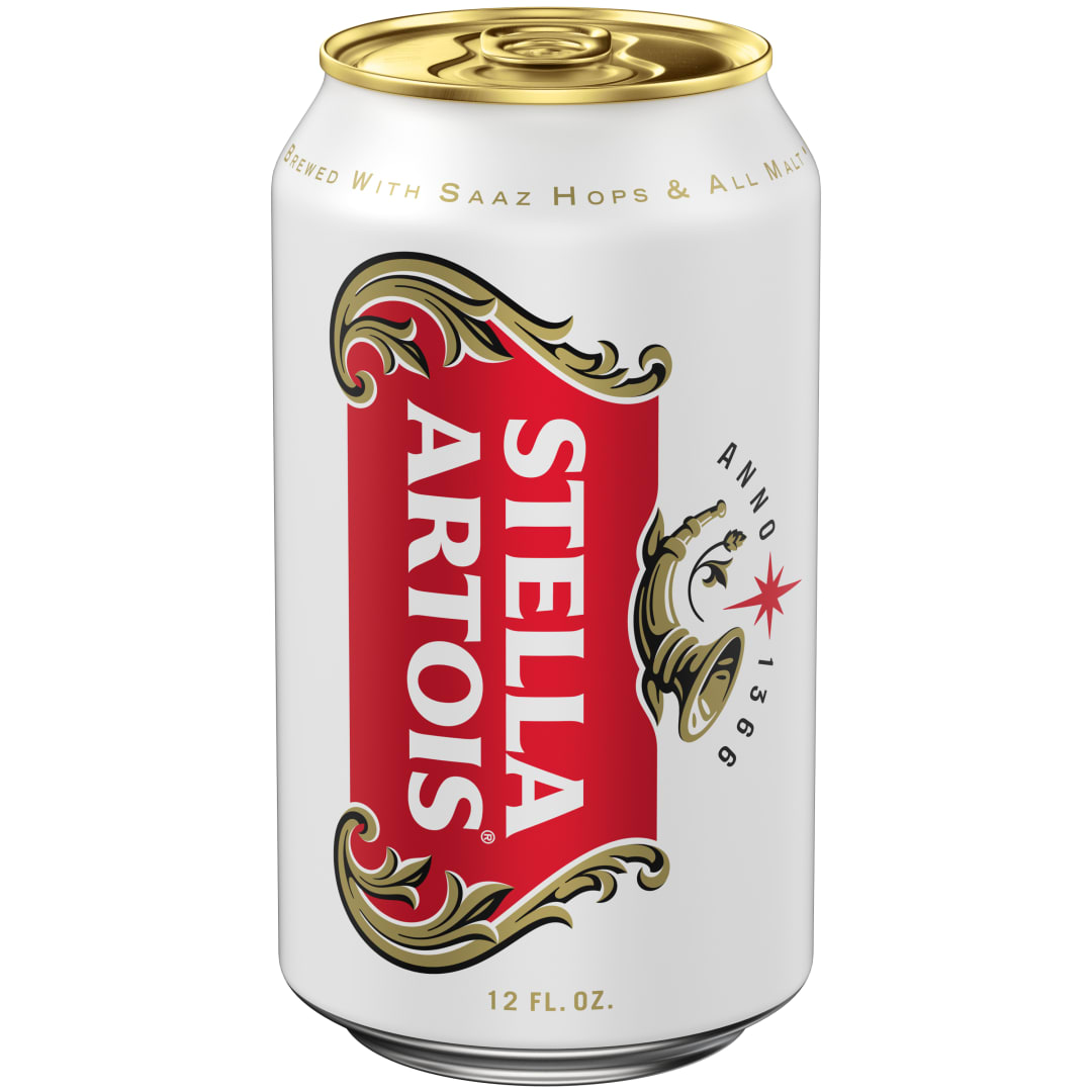 Stella Artois Lager Beer 12 fl oz Can