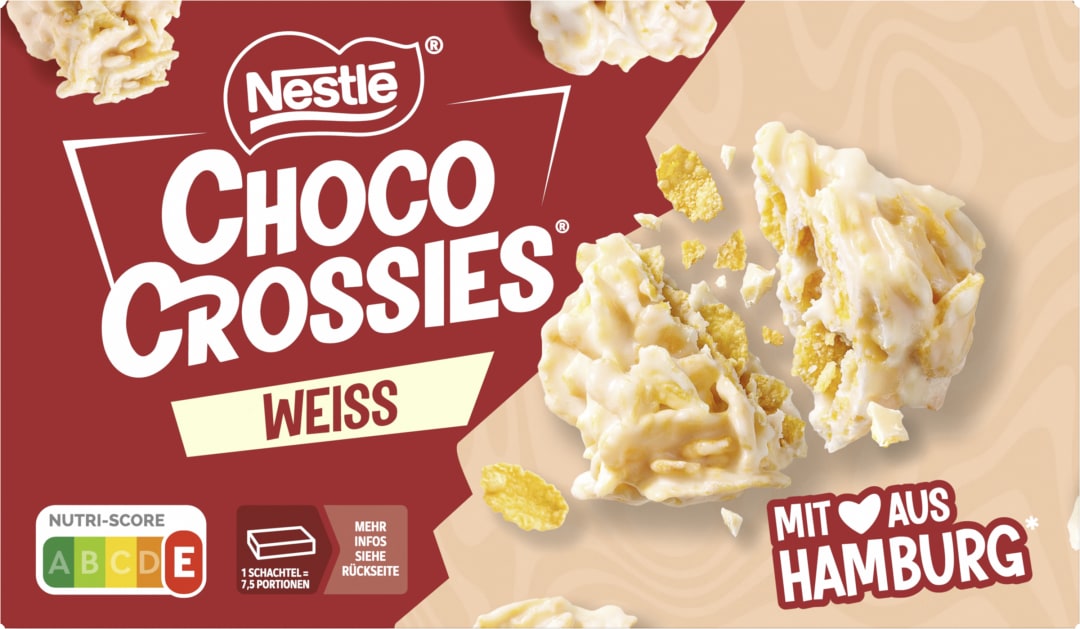 NESTLE CHOCO CROSSIES Weiß 150g